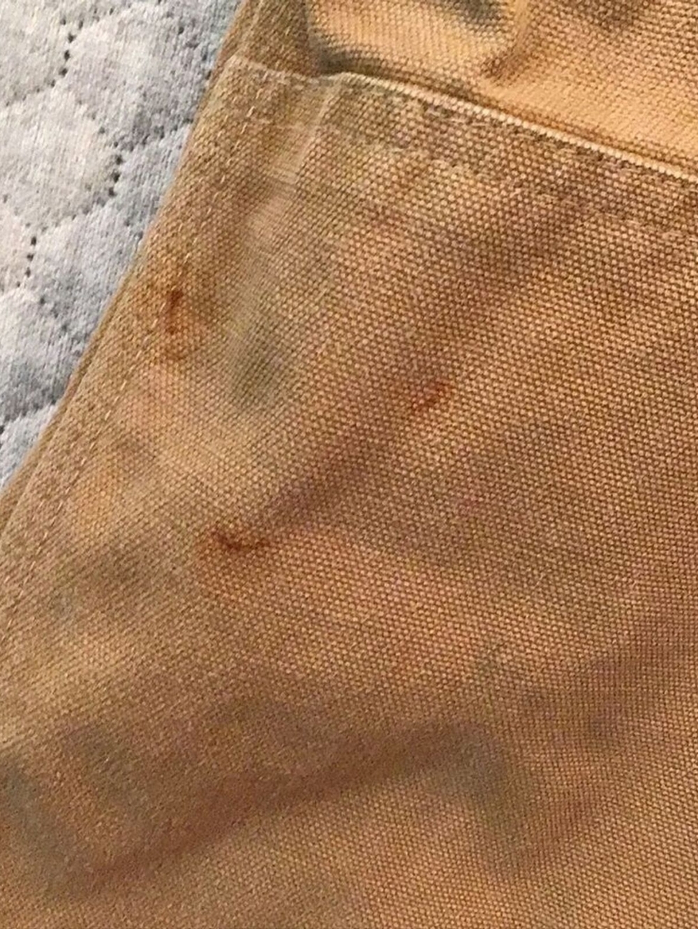 Carhartt Canvas Carpenter Double Knee Overalls (Please Read Details) Size XL/2XL - Picture 3 of 8